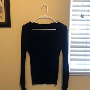 Black cardigan from Express
